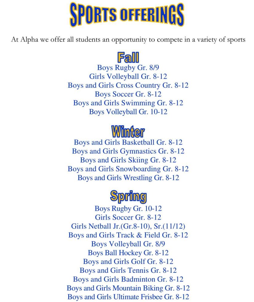 Sports Offerings-1